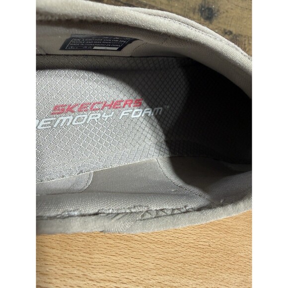 Skechers Seager Hiker Sneakers Womens Size 9 Taupe Comfort Slip On Trail Shoes - Picture 9 of 10